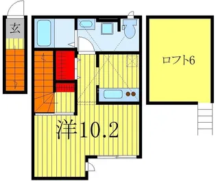 MCM南流山【2階】の間取り