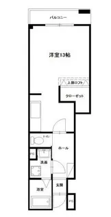 ハイステージ桜 A【1階】の間取り