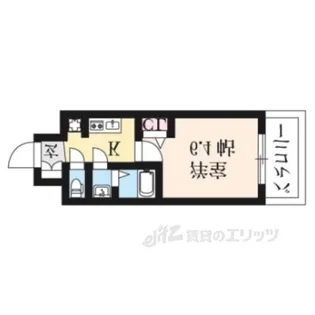 ファステート京都西院パール【4階】の間取り