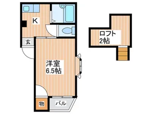 メゾン大日【2階】の間取り
