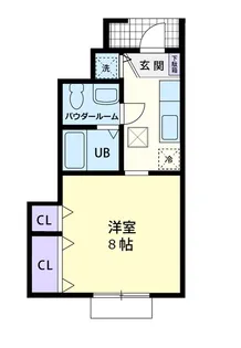 メゾンエース【1階】の間取り