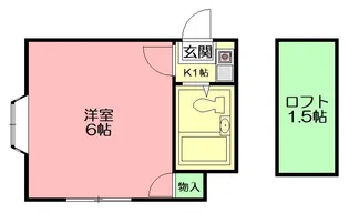 CIEL A【1階】の間取り