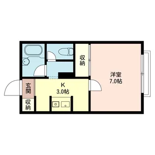 アーバンプレステージ【3階】の間取り