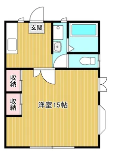 シモンソシエ【1階】の間取り