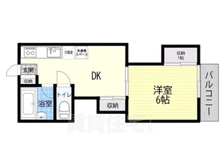 コーポスズキ【1階】の間取り