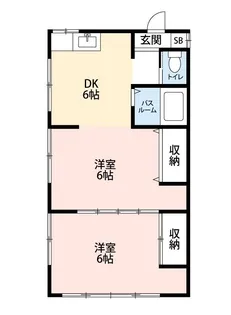 リプロハウス中原【1階】の間取り