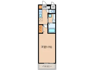 ヴィルベリー【3階】の間取り