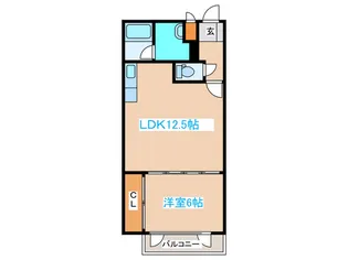 さわやかビル【4階】の間取り