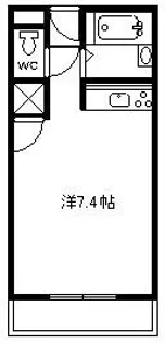 ユートピア若葉【3階】の間取り
