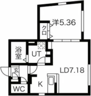 PASEO四谷三丁目【4階】の間取り