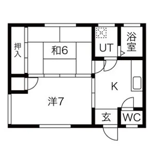 シャトル文京【2階】の間取り