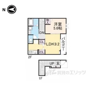 Crest倭【2階】の間取り