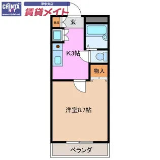 LAHAINA【1階】の間取り
