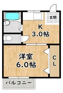 第7坂田ビル【4階】の間取り