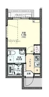 KLEIS武蔵関【1階】の間取り