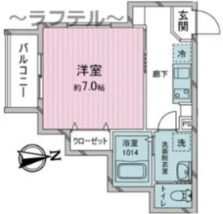 ヨーク所沢II【2階】の間取り