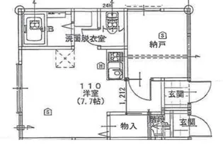 サンコート東伏見【1階】の間取り