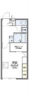 レオパレスPLANET【2階】の間取り