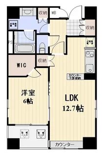 プロスペクト日本橋小網町【8階】の間取り