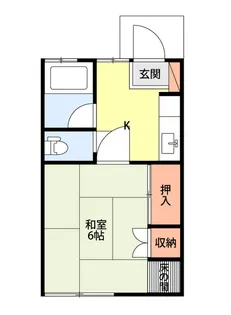 ベストハウス【2階】の間取り