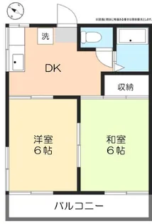 めぐみコーポ【2階】の間取り
