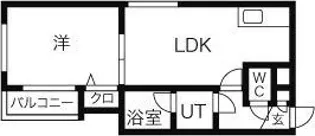 オルセー宮の森【2階】の間取り