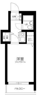 マリオン品川・中延【1階】の間取り