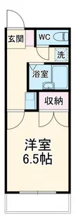 メゾンドール若狭A【1階】の間取り