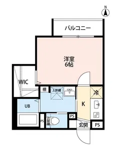 Le petit bonheur蕨(ルプティボヌールワラビ)【2階】の間取り