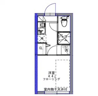 PIER松原【2階】の間取り
