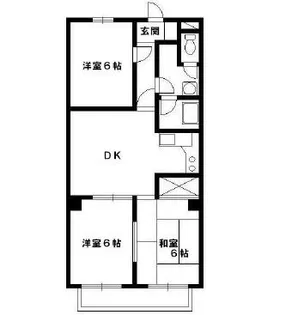 パステル日吉【1階】の間取り