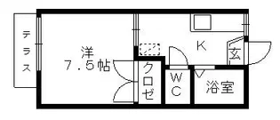 プレアデス【2階】の間取り