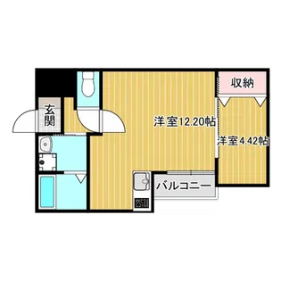 T-Regno M&TII【3階】の間取り