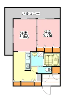ハイツさくら【3階】の間取り