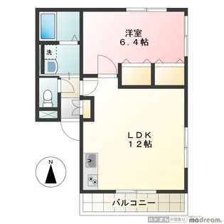 エスぺランサ【2階】の間取り