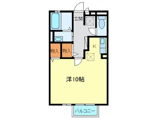マーメゾンK【1階】の間取り