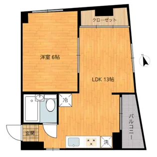 キイナカオ【5階】の間取り