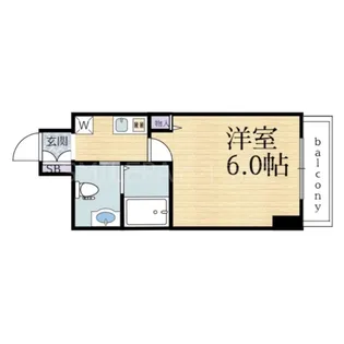 兵庫県神戸市兵庫区下沢通1【マンション】の間取り