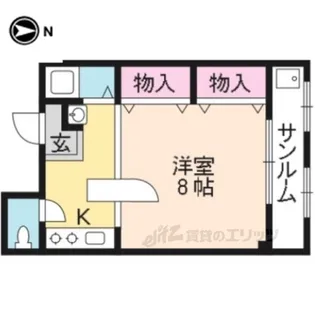 葛城マンション【3階】の間取り