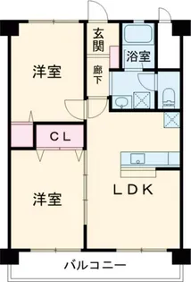 岡部ビル【3階】の間取り