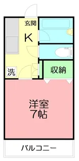 アネックス落合A棟【1階】の間取り