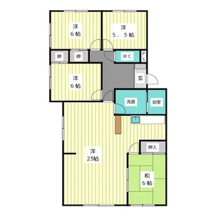 ル・ポール【3階】の間取り