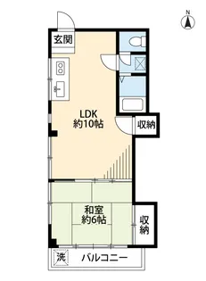 すずいハイツ【5階】の間取り