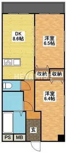 Grazie西時津【2階】の間取り