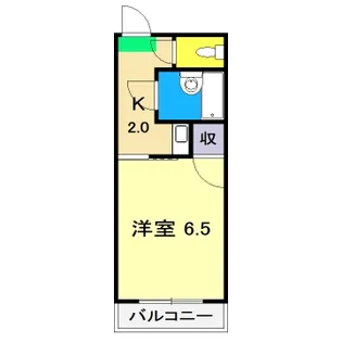 朝倉ルートハイツ【4階】の間取り