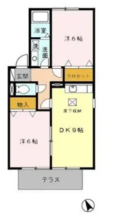 ヴィラージュ コヒジ【1階】の間取り