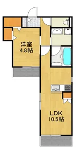 NOVA SAUDADE【2階】の間取り