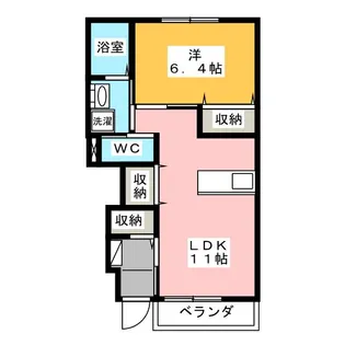 VICTORIA【1階】の間取り