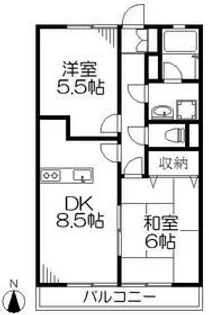 ビックアイランドI・II【3階】の間取り