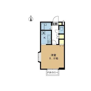 αNEXT新潟第7【1階】の間取り